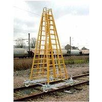 Echelle Direct - Doppelleiter Holz nicht höhenverstellbar - max Arbeitshöhe 5,40m - EMIC-BBL-443 von ECHELLE DIRECT