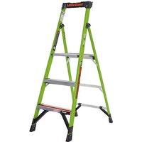 Elektrische isolierte Stehleiter - Maximale Arbeitshöhe 3.14m - LIG-15366 von MATISÈRE