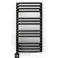 Matisère - Elektrischer Handtuchheizkörper - Schwarz - Höhe 540mm Breite 300mm - 200 Watt - ALE540/300E1N von MATISÈRE