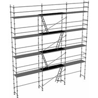 Matisère - Gerüst 100m² - Struktur + Plattformen - Strebe Version - DUO100-SP von MATISÈRE