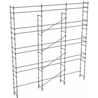Gerüst 100m² - Struktur allein - Strebe Version - DUO100-S von MATISÈRE