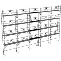 Matisère - Gerüst 160m² - Struktur + Plattformen -Gelände Version - DUO160GC-SP von MATISÈRE