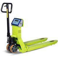 Matisère - Handhubwagen mit Waage – Genauigkeit 0,05 % – Tragfähigkeit 2500 kg – Europalette – Wiederaufladbare Waage – Empfindliche Güter von MATISÈRE