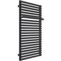 Matisère - Heizungsbetrieb Handtuchheizkörper - Mattschwarz - Höhe 1050mm Breite 500mm - 551 Watt - CIT1050/500ZXN von MATISÈRE