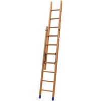 Echelle Direct - Holz Schiebeleiter 2x11 Sprossen, zu erreichende Höhe 4.70m - BCM2-300 von ECHELLE DIRECT