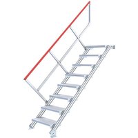 Industrietreppe 11 Stufen - Standhöhe 2.75m - Stufenbreite 1000mm - Anstellwinkel 45° - 22111011 Industrietreppe 11 Stufen - Standhöhe 2.75m - Stufenbreite 1000mm - Anstellwinkel 45° - 22111011 von MATISÈRE