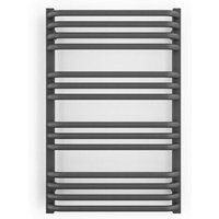Matisère - Kombinierter Heizkörper Modernes dunkelgrau HxL 760mmx400mm - 330 Watt - ALE760/400V2DGR von MATISÈRE