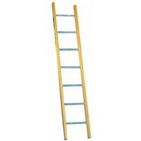 Leiter aus Holz-Alu 7 Sprossen - Länge 1.98m - MS1200 von ECHELLE DIRECT