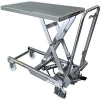Matisère - Mechanischer Hubtisch Edelstahl - Tragfähigkeit 500kg - 855007768 von MATISÈRE