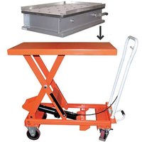 Matisère - Mechanischer Hubtisch mit kugelgelagerter Tischplatte - BS50PBFX Matisère - Mechanischer Hubtisch mit kugelgelagerter Tischplatte - BS50PBFX von MATISÈRE