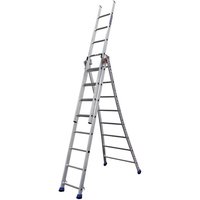 Matisère - Mehrzweckleiter 3x9 Sprossen - Länge max. 6.10m - 610309 Matisère - Mehrzweckleiter 3x9 Sprossen - Länge max. 6.10m - 610309 von MATISÈRE