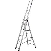 Matisère - Mehrzweckleiter 8+2x8 Sprossen - Aufgeweiten Länge 6.15m - 630309 Matisère - Mehrzweckleiter 8+2x8 Sprossen - Aufgeweiten Länge 6.15m - 630309 von MATISÈRE