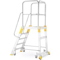 Matisère - Mobile Plattformtreppe 3 Stufen - Maximale Arbeitshöhe. 2.62m - 9503R-MC von MATISÈRE