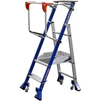 Matisère - Mobile Stehleiter 2 Stufen - Maximale Arbeitshöhe 2.50m - 614912 von MATISÈRE