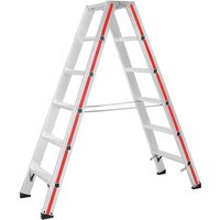 Matisère - Mobile Stehleiter 2x3 Stufen - Maximale Arbeitshöhe 2.22m - 8024/2x3-4P von MATISÈRE