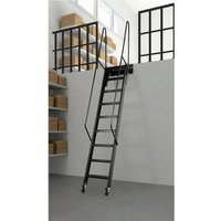 Echelle Direct - Müllertreppe Schwarz - zu erreichende Höhe 2,75m - SOPALCO/N275 von ECHELLE DIRECT