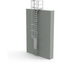 Matisère - Ortsfeste Steigleitern - Steighöhe 5.00 bis 5.20m - CS52-CPSH-100-CSPC von MATISÈRE