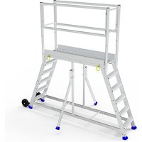 Plattformleiter - 9 Stufen - Maximale Arbeitshöhe. 4.25m - PDA225/1500 von MATISÈRE