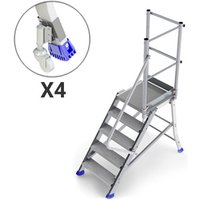 Matisère - Plattformleitern 8 Stufen - Maximale Arbeitshöhe. 3.60m - ES308DA-R Matisère - Plattformleitern 8 Stufen - Maximale Arbeitshöhe. 3.60m - ES308DA-R von MATISÈRE