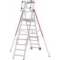 Matisère - Podestleiter teleskopisch de 7 Stufen + Erweiterungsset 4 Stufen - 848307/04 von MATISÈRE