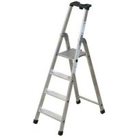 Matisère - Profi Stehleiter 4 Stufen - Maximale Arbeitshöhe 2.85m - Q50/4 Matisère - Profi Stehleiter 4 Stufen - Maximale Arbeitshöhe 2.85m - Q50/4 von MATISÈRE
