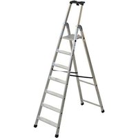 Matisère - Profi Stehleiter 7 Stufen - Maximale Arbeitshöhe 3.59m - Q50/7 Matisère - Profi Stehleiter 7 Stufen - Maximale Arbeitshöhe 3.59m - Q50/7 von MATISÈRE