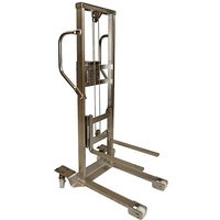 Robuster und vielseitiger Edelstahl Handhubwagen - Max. Höhe 1250 mm - 300724 von MATISÈRE