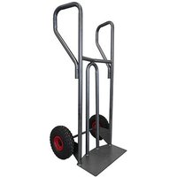 Matisère - Sackkarre aus Stahl 400kg Tragkraft - Luftbereifte Räder - DVPF400-RG von MATISÈRE
