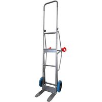 Matisère - Sackkarre mit Gabeln 250kg - Räder aus Gummi, blau, spurlos, geräuscharm - DMPO250-RSB Matisère - Sackkarre mit Gabeln 250kg - Räder aus Gummi, blau, spurlos, geräuscharm - DMPO250-RSB von MATISÈRE