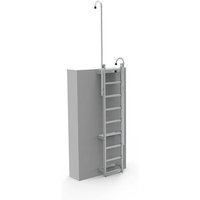 Matisère - Schachtleiter - Steighöhe 0.75m - Ohne Einstiegshilfe - EC-PUITS-DR-075 von MATISÈRE