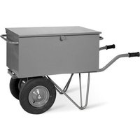 Matisère - Schubkarre -Werkzeugkiste - 2 pannensichere Räder - Tragfähigkeit 250 kg - 10841 von MATISÈRE