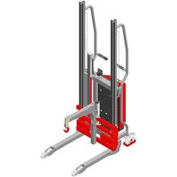 Matisère - Semi-elektrischer Stapler mit Galgen - Hubhöhe 1400mm - Tragfähigkeit 150kg - 8291000010 Matisère - Semi-elektrischer Stapler mit Galgen - Hubhöhe 1400mm - Tragfähigkeit 150kg - 8291000010 von MATISÈRE