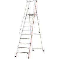 Matisère - Stehleiter 10 Stufen - Maximale Arbeitshöhe 4.34m - 868110 von MATISÈRE