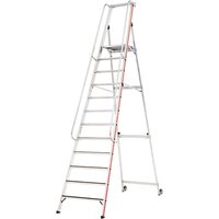 Matisère - Stehleiter 12 Stufen - Maximale Arbeitshöhe 4.80m - 868112 von MATISÈRE