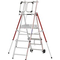 Matisère - Stehleiter 3 Stufen + 4 Stufen - Max. Arbeitshöhe 3.32m - 848303/04 von MATISÈRE