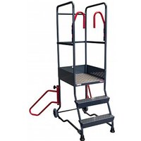 Matisère - Stehleiter 3 Stufen - Maximale Arbeitshöhe 2.75m - 830006973 von MATISÈRE