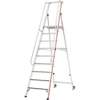 Matisère - Stehleiter 9 Stufen - Maximale Arbeitshöhe 4.11m - 868109 von MATISÈRE
