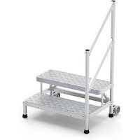 Matisère - Stufenpied 2 Stufen - Maximale Arbeitshöhe 2.50m - Breite 1.05m - MP2-100-RAGCD von MATISÈRE