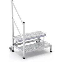 Matisère - Stufenpied 2 Stufen - Maximale Arbeitshöhe 2.50m - Breite 1.05m - MP2-100-RAGCG von MATISÈRE