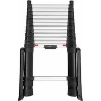 Teleskopleiter 4.10m - Stabilisatoren und 2 Füße - Stufen 50mm - maximale Arbeitshöhe 4.90m - TEL-72241STAB/PPS von MATISÈRE