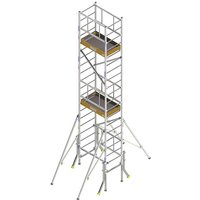 Matisère - Treppengerüst 2 Podeste - Max. Arbeitshöhe 6.37 m - ME400-E von MATISÈRE