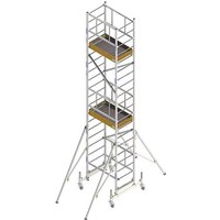 Matisère - Treppengerüst 2 Podeste - Max. Arbeitshöhe 6.37 m - ME400-R von MATISÈRE