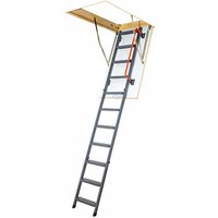 Metall Bodentreppe - Raumhöhe 3,05m - Deckenöffnung 60x130cm - LMK60130-3 von MATISÈRE
