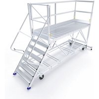 Mobile Laufsteganlage mit lateralem Schutz - Maximale Arbeitshöhe 3.40m - PFDC140-03-GCD Mobile Laufsteganlage mit lateralem Schutz - Maximale Arbeitshöhe 3.40m - PFDC140-03-GCD von MATISÈRE