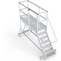 Mobile Plattform mit Geländer total - Maximale Arbeitshöhe 2.60m - PTF203-PT-CM von MATISÈRE