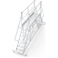 Mobile Plattformtreppe 11 Stufen - Maximale Arbeitshöhe 4.20m - PTF2511-DA-PT Mobile Plattformtreppe 11 Stufen - Maximale Arbeitshöhe 4.20m - PTF2511-DA-PT von MATISÈRE