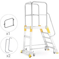 Mobile Plattformtreppe 3 Stufen - Maximale Arbeitshöhe. 2.62m - 9503R-MCP Mobile Plattformtreppe 3 Stufen - Maximale Arbeitshöhe. 2.62m - 9503R-MCP von MATISÈRE