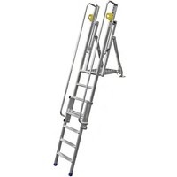 Mobile Plattformtreppe 3 Stufen - Maximale Arbeitshöhe. 2.75m - N111.202 von MATISÈRE