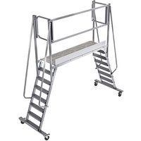 Mobile Plattformtreppe 7 Stufen - Maximale Arbeitshöhe 3.44m - PONT07-1800 von MATISÈRE