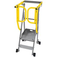 Matisère - Mobile Podestleiter klappbar 2 Stufen - Maximale Arbeitshöhe 2.50m - PAM2 von MATISÈRE